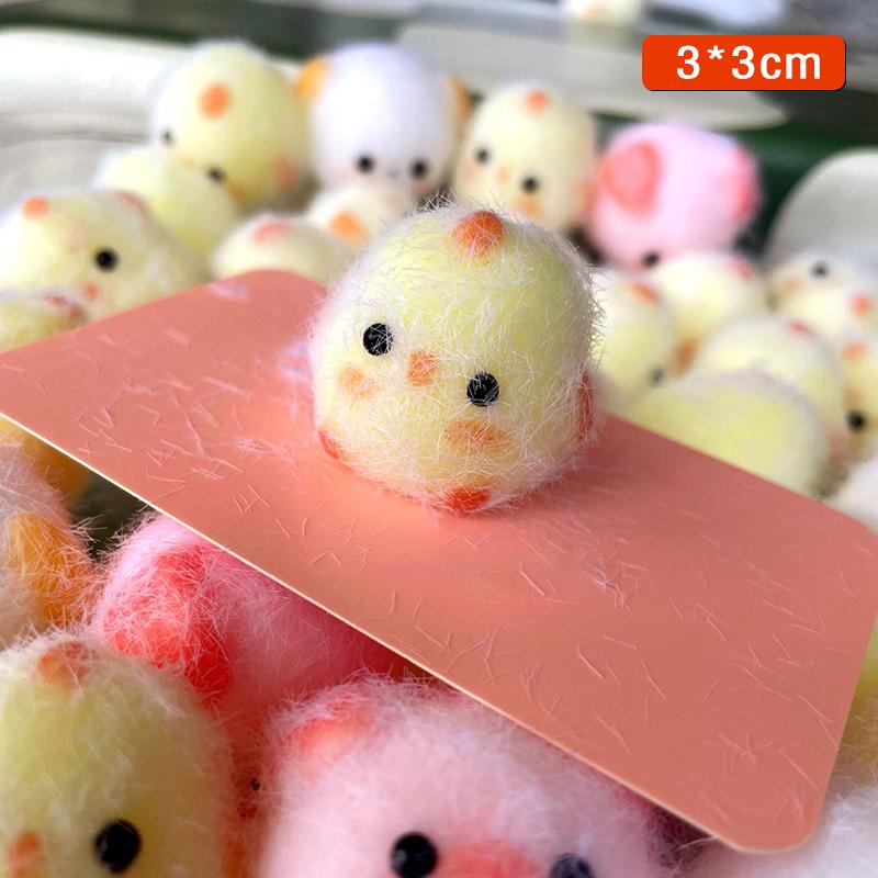 1 шт., липкая мягкая игрушка для снятия стресса в виде цыпленка, свиньи, собаки, симпатичная игрушка для снятия стресса с помощью сжимаемого силиконового брелок-сумки