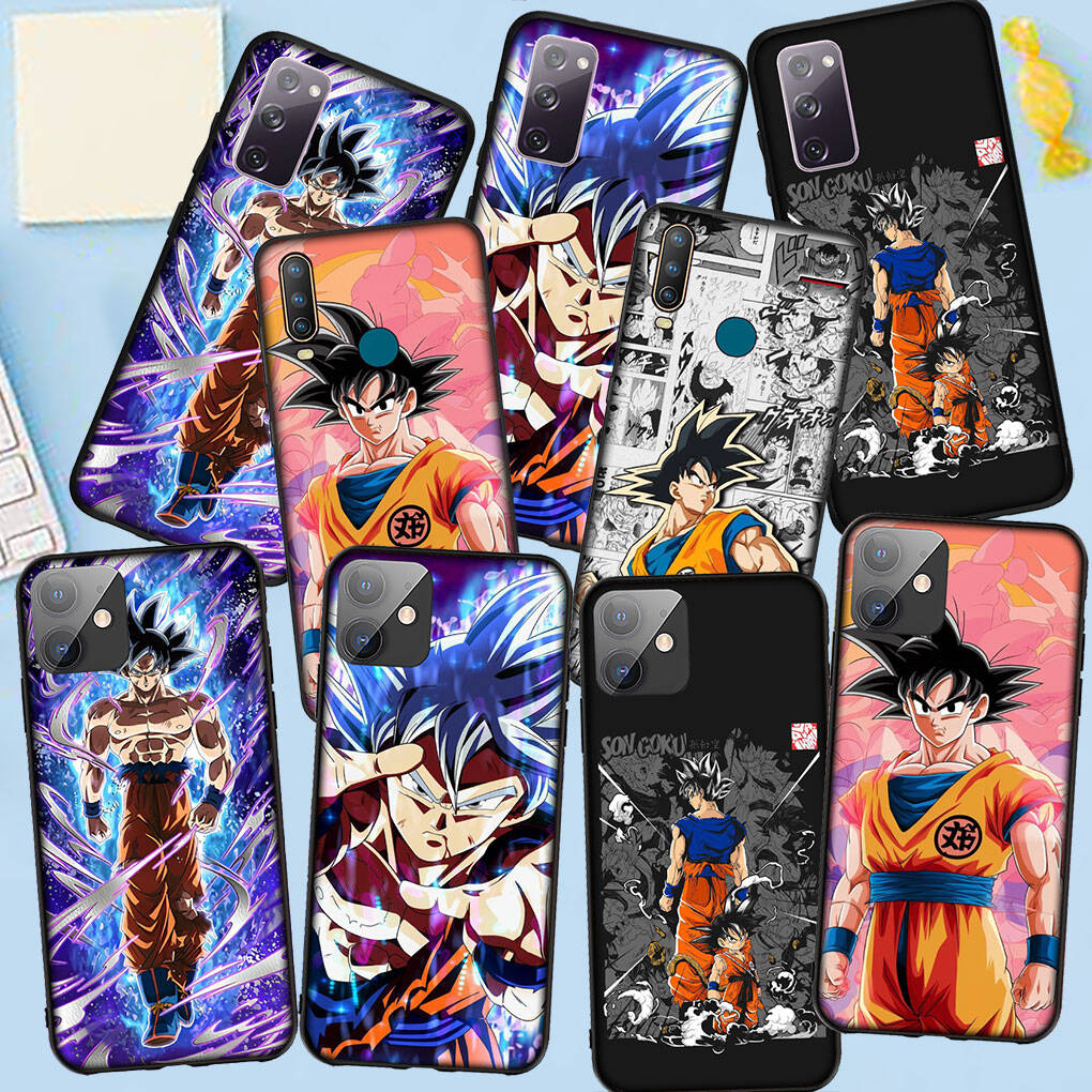 Phone Case for iPhone 17 15 16 Plus Redmi Note 14 12 11 13 Pro Max Huawei P30 P20 Lite Y9 OPPO A60 A40 A80 A18 Super Dragon Ball Goku DragonBall Cover