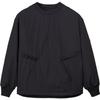 Y-3 Casual Solid Color Round Neck Loose Pullover Sweatshirt Unisex Sweatshirt Black IP5588