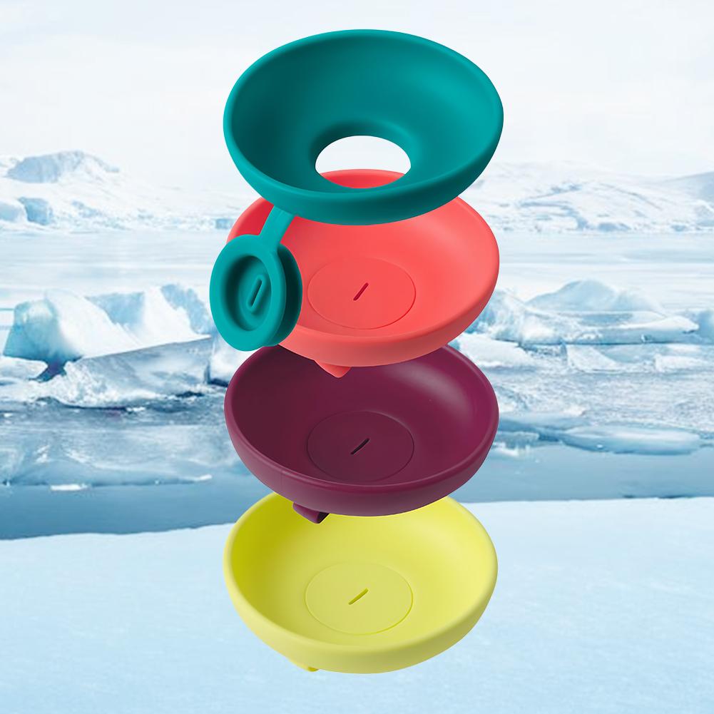 4/1PCS Drip Free Ice Pop Holder Creative Drip-proof Popsicle Rack No Mess Free Ice Rack Popsicle Holder for Kids Ice Cream