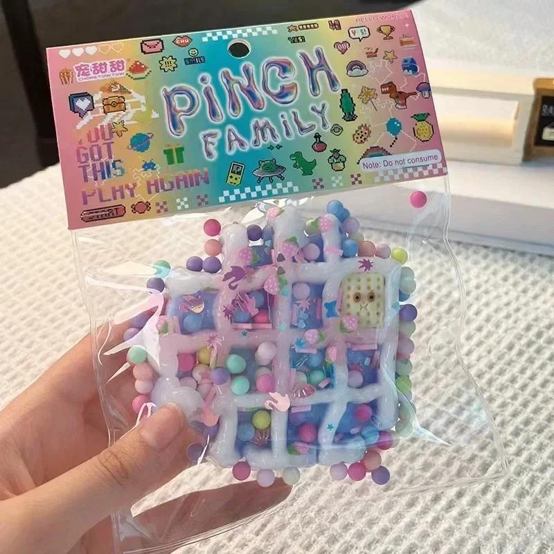 Хэллоуин Темное звездное небо серии Кошачий коготь мягкая игрушка-фиджет милая кошачья лапка силиконовая игрушка с медленным отскоком щипковая декомпрессионная игрушка