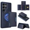 For Samsung Galaxy S25 Ultra Magnetic Case BETOPNICE Leather Phone Cover Kickstand with Detachable Card Bag