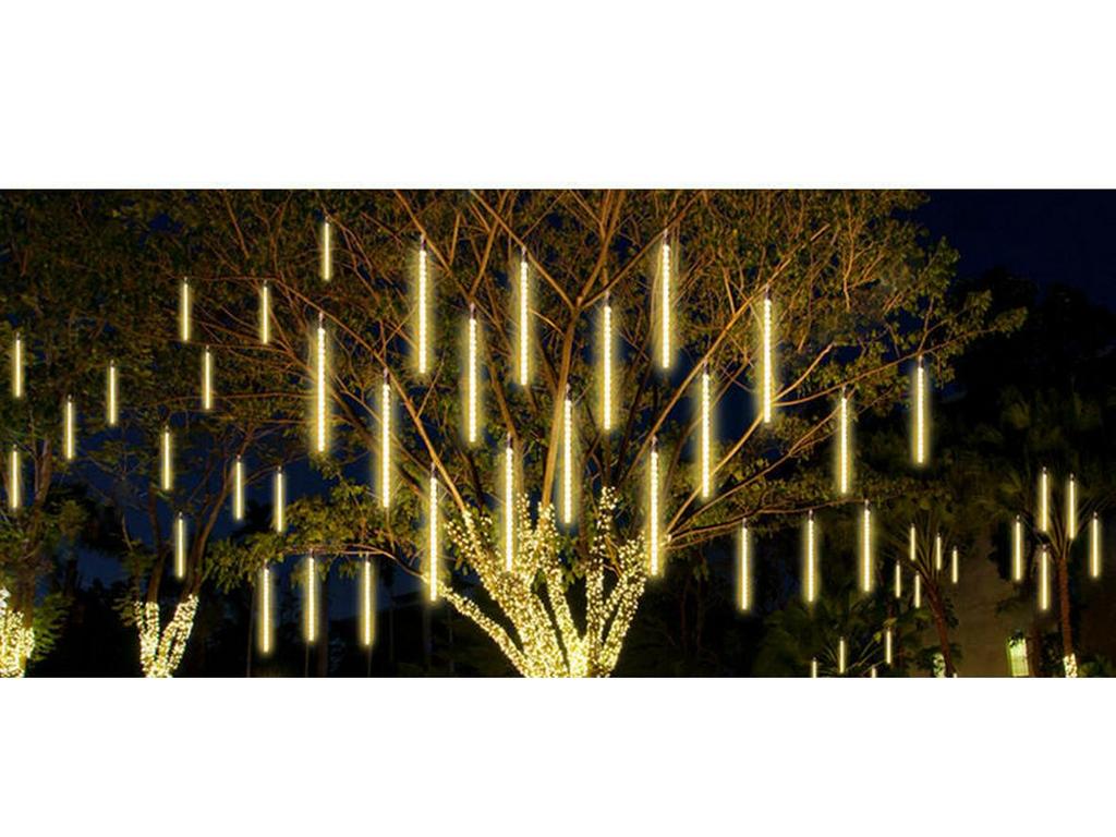 Светодиодная гирлянда «Звездное небо» - Мерцающий метеоритный дождь для уличного декора