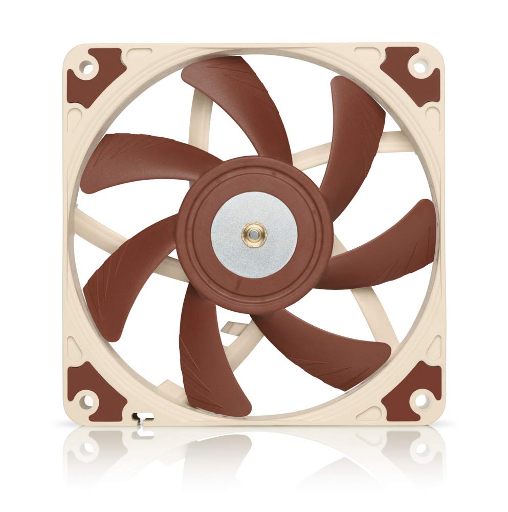 Noctua Premium Тихий 4-контактный NF-A12x15 PWM, Вентилятор, -контактный (120x15мм, Коричневый)