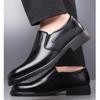 British Large Size 35-50 Men's Dress Shoes Spring Autumn New Designer Leather Shoes Men Fashion Black Solid Color Loafers Male