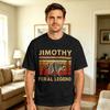 Unisexs Tshirt Jimothy The Ballard Seattle Raccoon Tshirts Hippie Summer Tees Vintage Cotton Tops Plus Size 6xl