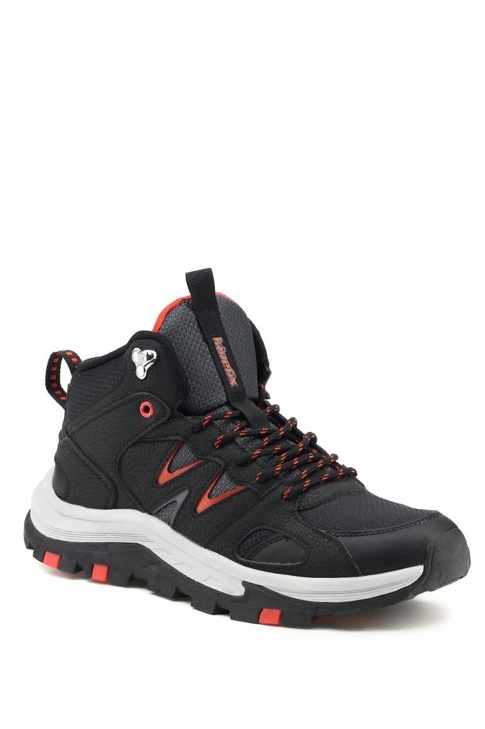 Men's Fashion Flat Heeled Booties Nepal Pu Hı Pr Black Outdoor Boots Shoes