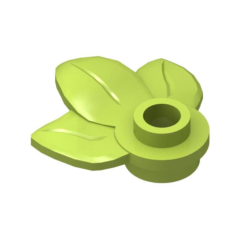 50 г/219 шт. 32607 3 листа Лист растения 1x1 круглый Строительный блок Moc Цвет Совместим с Brick DIY Детская игрушка