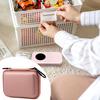 Кейс для переноски Органайзер для машины для изготовления этикеток Большая вместимость Застежка-молния Ударопрочный Портативный держатель для хранения принтера для этикеток