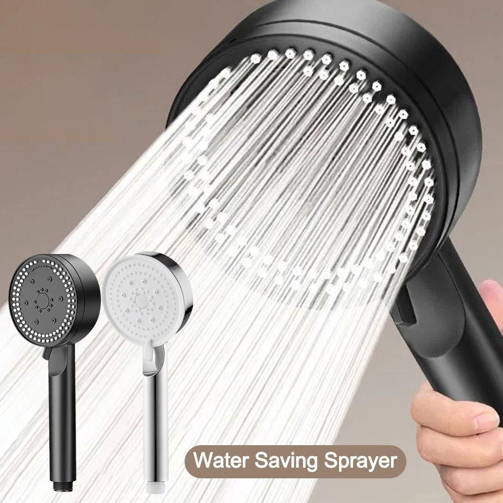 8 Spray Mode Shower Head ABS Shower Sprayer Portable Shower Sprinkler Bathroom