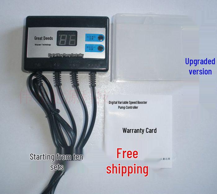 Automatic Smart Water Pump Controller for Instant Hot Water Circulation and Boosting