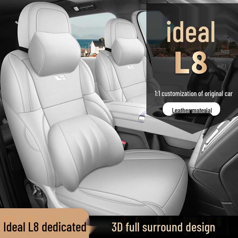 Li Auto L8 All-Season Full Coverage Car Seat Cover and Cushion Set