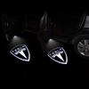 2Pcs Car Door Welcome Lights HD LED Projector Lamps Accessories For Tesla Model-Y Model-3 Model-X Model-S Cybertruck Roadster