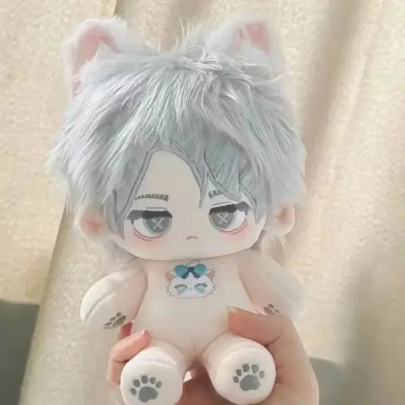 20 см Куклы из хлопка Геншин Импакт Аль-Хайтам Аниме Периферия Мягкая Плюшевая Кукла-Марионетка для Переодевания с Костюмом Коллекционный Подарок для Детей