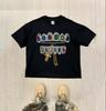 Унисекс Футболка оверсайз с графикой GRILLZ CROSS Chain