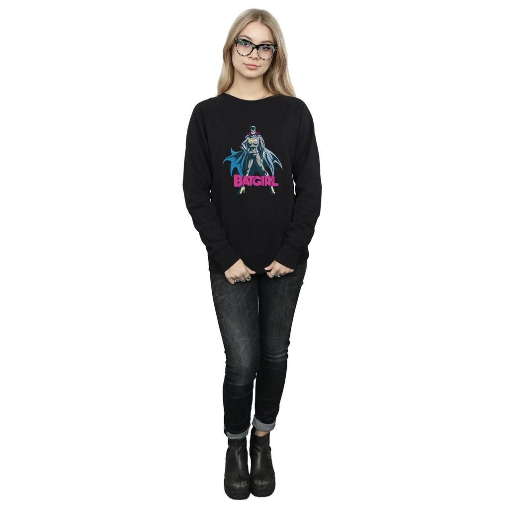 DC Comics Womens/Ladies Batgirl Pose Sweatshirt