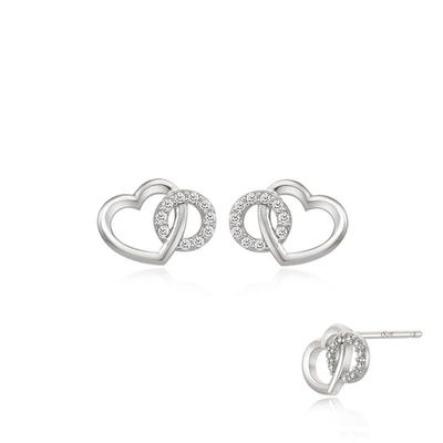 Серебряные серьги Sc1059