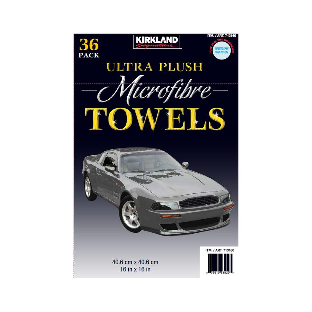KIRKLAND Microfiber Towel 72 sheets sheets x 713160 (36 2)
