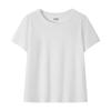 Yiershuang Women's Pure Cotton Antibacterial Short Sleeve T-Shirt