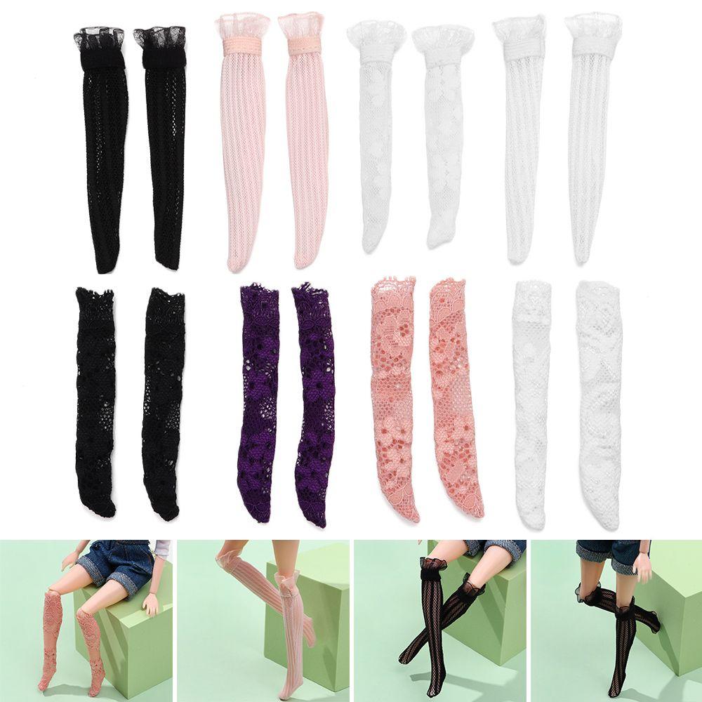 DIY Children Kids Girl Doll's Clothes Accessories Lace Socks Christmas Gift 1/6 Doll Stockings