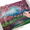 3D алмазная живопись Пейзаж Вышивка крестом DIY Алмазная вышивка вишни картина со стразами украшение дома