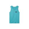 Soft Knit Comfortable Breathable Basketball Vest With Back Print Men Tops Nebula-Blue FJ2301-367