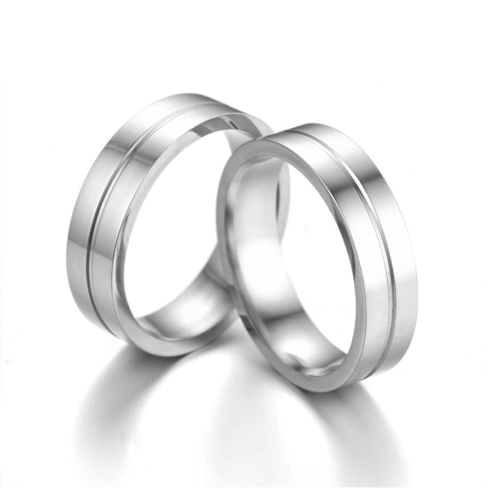 Аксессуары, кольцо для пары из нержавеющей стали с цирконом, европейское и американское кольцо из титановой стали с вермикулитом, ювелирные изделия Gandal