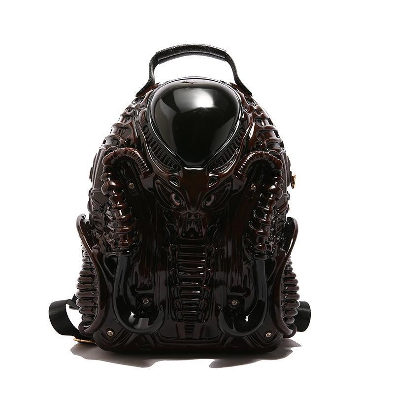 Акриловый рюкзак в панк-стиле 2025: Европейская мода, Большая вместимость, Уникальный дизайн для женщин