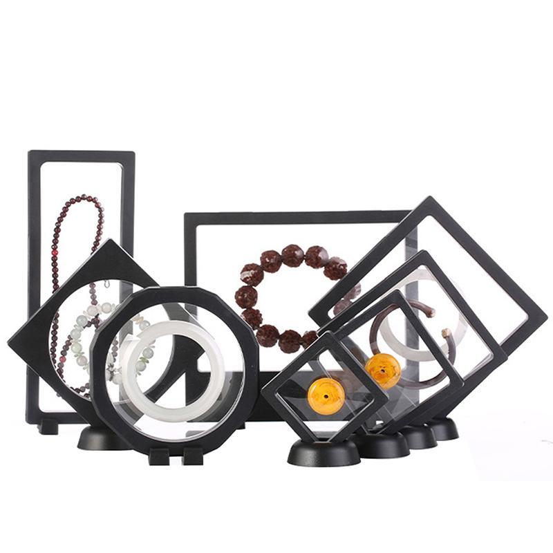 PE пленка брошь монеты драгоценные камни коробка для хранения ювелирных изделий пылезащитный футляр для выставочного кольца