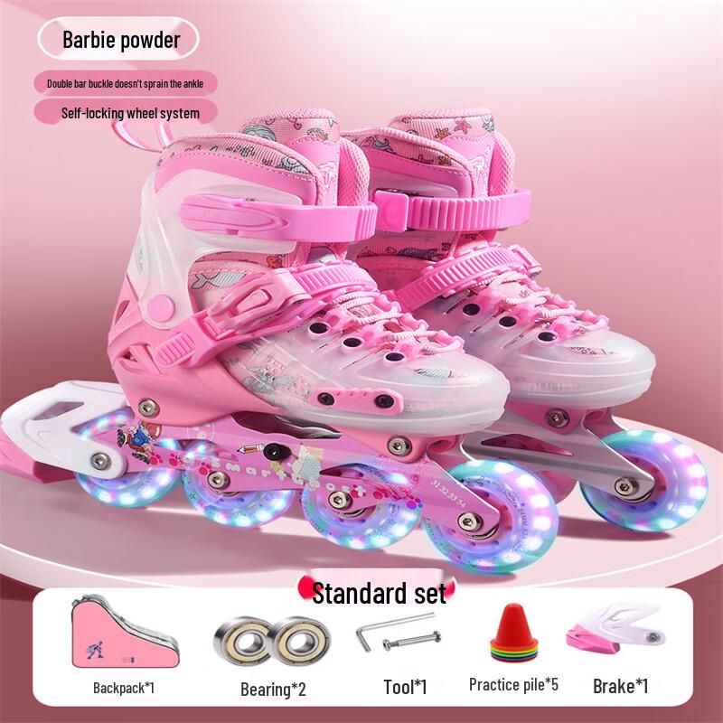 Children's Light-Up Inline Skates