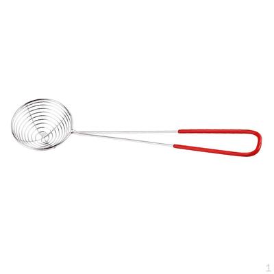 Ложка-половник из нержавеющей стали, 27 см, китайская/индийская ситечка