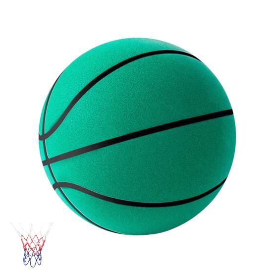 Тихий комнатный баскетбол Бесшумный тренировочный мяч из пены Нескользящий Контроль отскока Баскетбольный мяч для домашних тренировок