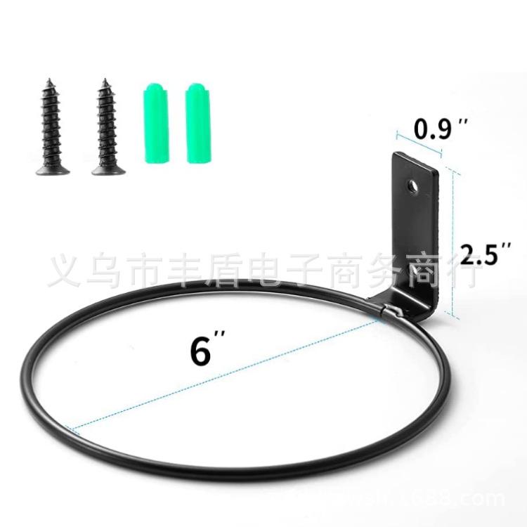Металлическое настенное кольцо для подвешивания опор для цветочных растений и цветочных горшков