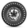 Electric Scooter Rear Tire with Wheel Hub Disc Brake Set 8.5 Inches Solid Electric Scooter Wheel