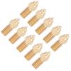 10Pcs Brass Hotend Nozzles High Speed 1.750.4mm for ENDER 7 3D Printer Parts Accessories