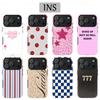 Чехол Clmj в горошек для IPhone 17 17e 16e 16 15 14 13 12 11 X XS XR XSMAX 7 8 Air Pro Max Plus Двухслойная задняя крышка