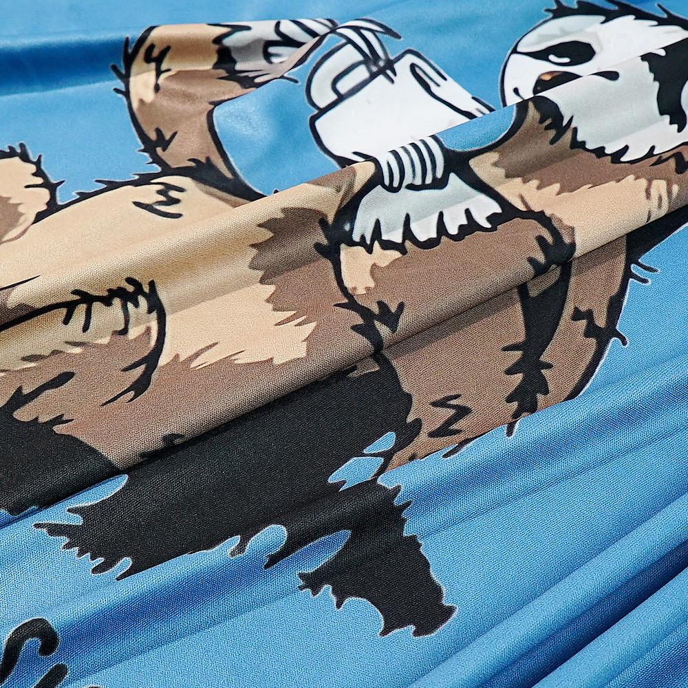 Футболка с круглым вырезом и принтом мультяшного кота, летняя, повседневная, дышащая, свободная, уличная, простая, женская футболка, топ