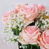 DIY Party Decoration Simulated Rose Festival Supplies Artificial Flowers New Small Rose  Home Decor