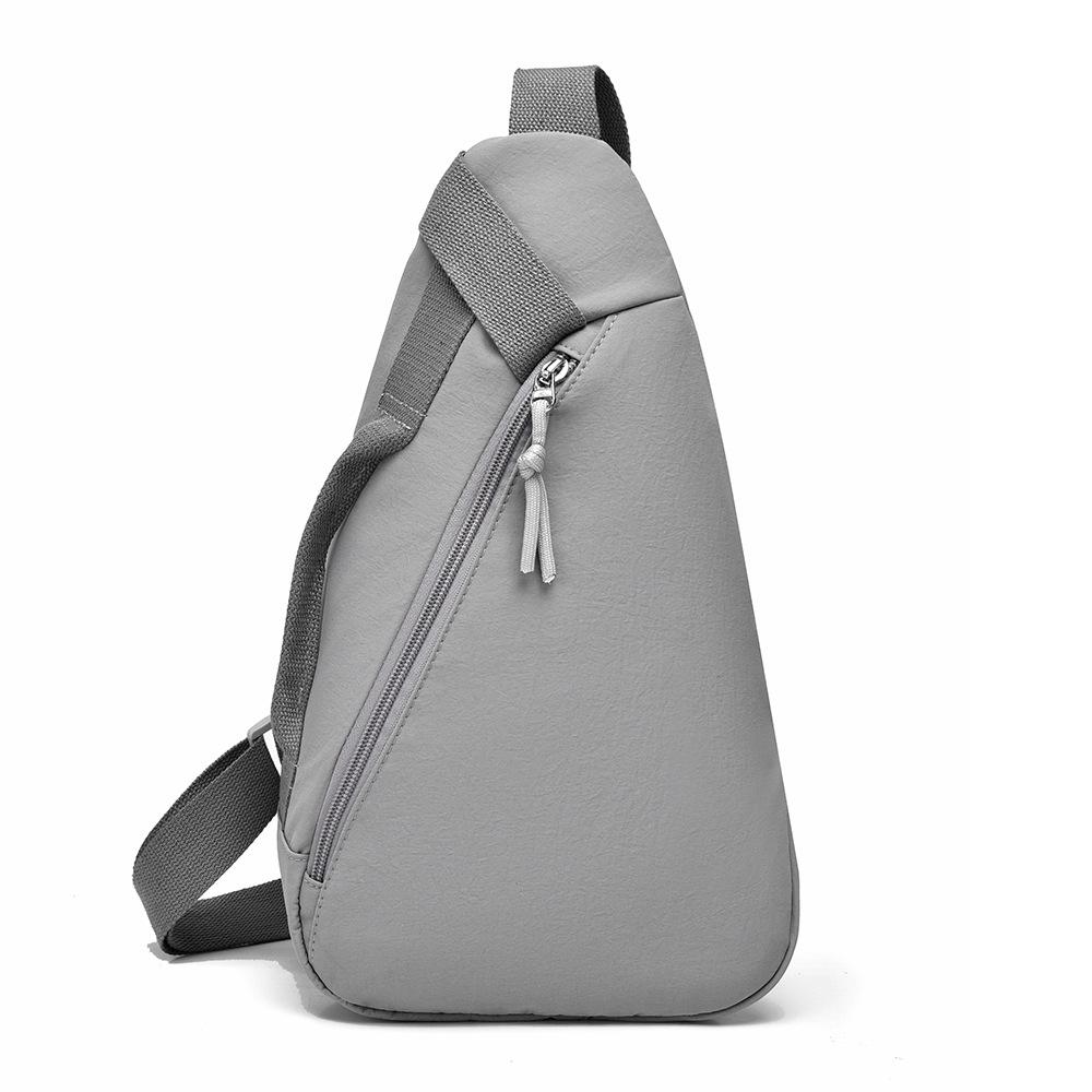 TS JYL laptop bag,Japanese Nylon Chest Bag Unisex Shoulder Bag Outdoor Multi-Function Pack