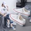 Fashion Korean Style Women's Canvas Shoes Candy Color All-Match Go for An Outing In Spring Student White Shoes