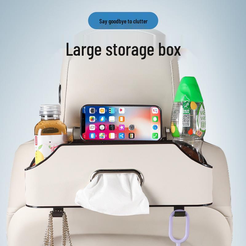 Ideal L7 Car Seat Back Storage Organizer for L9/L8/ONE Models - Interior Accessory