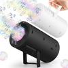 Handheld Stage Bubble Machine Toy Children's Bubble Machine Outdoor Game Light Bubble Toy Without Battery Bubble Water