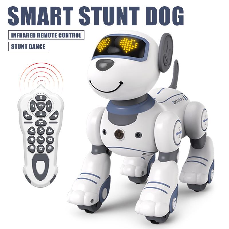 BG1533 Stunt Robot Dog: Electric Remote-Control Pet with Gesture Sensing and Somersault Capabilities.