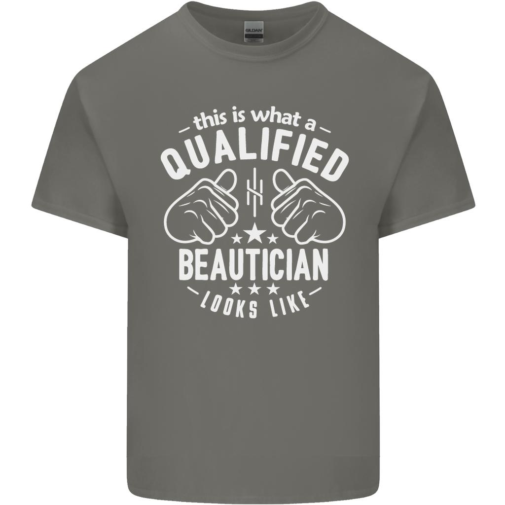 A Qualified Beautician Looks Like Unisexs Light Cotton TShirt