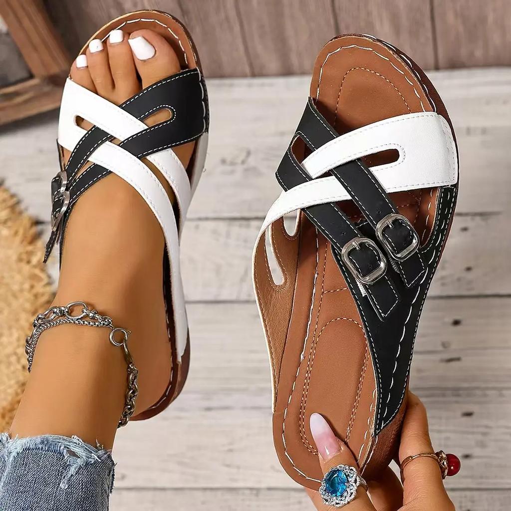 Fashion 2025 Summer Women Wedges Slippers Female Peep Toe Slippers New Fashion Shoes Luxury Outdoor Beach Platform Sandals Slides Women