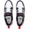 Puma Rebound V6 Lo Ac Универсальные Удобные Низкие Детские Кеды для Скейтбординга Детские Кеды для Скейтбординга Черный Белый Красный 404316-02