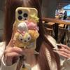 Плюшевый Пирог Яблоко 16 ProMax Чехол для телефона iPhone 15 Pro Новый 13 Женский 12 Мягкий чехол 14 Браслет XR