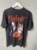 Slipknot Ретро Стиль 90-х Черная Футболка с Коротким Рукавом Унисекс S-5XL KH10067 Унисекс Футболка