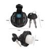 Fuel Tank Filler Cap Cars Fuel Cap with 2 Keys Lockable Locking Fuel Tank Cap