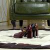 Туфли женские на высоком каблуке в европейском и американском стиле ретро, толстый каблук, водонепроницаемая платформа, металлическая пряжка, одинарные туфли с одним ремешком